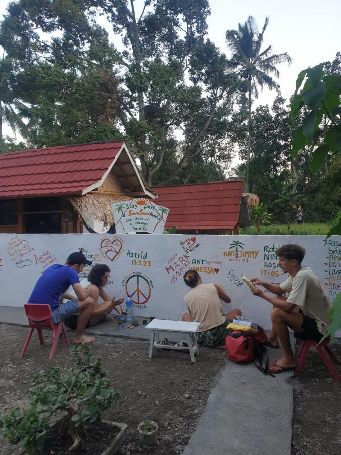 Tetebatu Sama Sama Bungalows Buitenkant foto