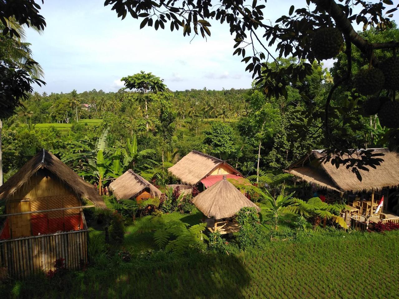 Tetebatu Sama Sama Bungalows Buitenkant foto